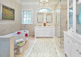 Who doesn't love a marble penny round accent stripe?? 27 Elegant Carrara Marble Tile Ideas Marble Tile Types Luxury Home Remodeling Sebring Design Build