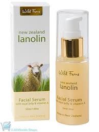 Lanolin Face Serum With Royal Jelly And Vitamin A Wild Ferns 50ml Shop New Zealand
