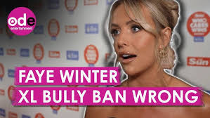 Love Island's Faye Winter: XL Bully Dog Ban is 'Wrong'