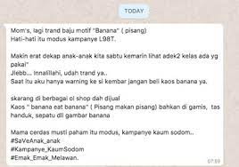 Maybe you would like to learn more about one of these? Tak Semua Gambar Pisang Kampanye Lgbt Radar Pekalongan Online