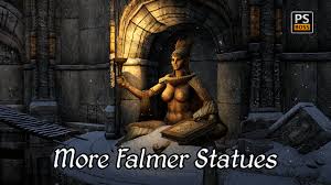 Skyrim SE. More Falmer Statue