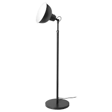 This lamp has an elegant design and is ideal for use in hallways and living rooms. Skurup Black Floor Uplighter Ikea In 2021 Lamp Ikea Floor Lamp Led Bulb