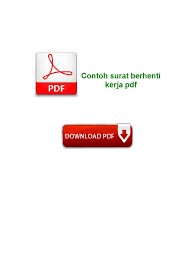 Savesave 16620106 contoh surat berhenti kerja for later. Contoh Surat Berhenti Kerja Pdf Microsoft Windows Computer File