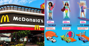 Miscellaneous mcdonald's happy meal toys. Happy Meal Toys Featuring Barbie Hot Wheels Now Available In Mcdonald S Malaysia Foodie