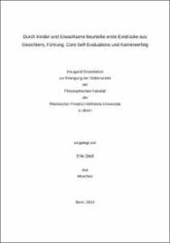 Gegründet 1818, exzellenzuniversität seit 2019. Durch Kinder Und Erwachsene Beurteilte Erste Eindrucke Aus Gesichtern Fuhrung Core Self Evaluations Und Karriereerfolg