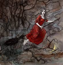 1 024 Likes 17 Comments Liiga Klavina Liigaklavina On Instagram Day 29 Of Mabsdrawlloweenclub Is Broom Ride Witch Bro Risunki Illyustracii Hudozhniki