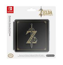 You then wrap it up in a cardboard box, put some gift wrappers on, tie a ribbon, write a card, then personally hand it over to the celebrant. The Legend Of Zelda Breath Of The Wild Premium Game Card Case For Nintendo Switch Nintendo Switch Gamestop