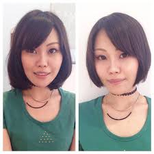 While you'll need a little. Cute Asian Bob Hairstyle With Side Swept Bangs For Women Hairstyles Weekly