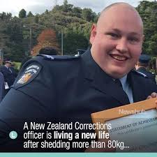 New Zealand Corrections officer loses 80kg after giving up Xbox, McDonald's  trips