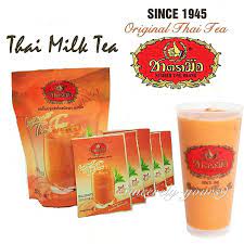 6 5 Thai Iced Hot Milk Tea Instant Powder 3 In 1 Original Thai Tea Number One Brand Ebay Home Garden In 2021 Thai Tea Milk Tea Mango Iced Tea