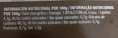 Masa Pizza Cereales Y Semillas Hacendado
