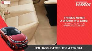 How come they look so old these days. Toyota Yaris India On Twitter With Comfort In Mind We Engineered The Rear Flat Floor To Offer Ample Leg Room For Every Occupant No Matter Where They Re Placed Toyotayaris Hasslefree Https T Co Cqcuqvbcwh