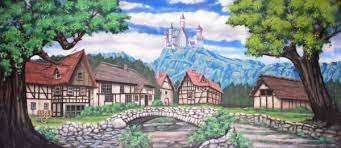 Beauty And The Beast Backdrop Projections Grosh Digital