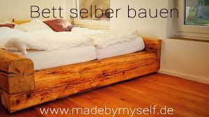 Balkenbett Bett Selber Bauen Made By Myself Bett Selber Bauen Bett Selber Bauen Anleitung Couch Selber Bauen