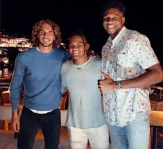 Both antetokounmpo and tsitsipas are on their way to becoming household names, and greek antetokounmpo is a special case and i find it interesting that giannis forced us to see the other side. The Three Musketeers Greece S Sports Stars Catching Up Neos Kosmos