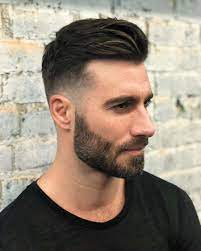 Barbe courte et dégradé à blanc pour. Coupe De Cheveux Homme Tendance 2020 2021 En Quelques Propositions