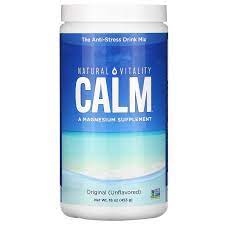 Natural Vitality Calm The Anti Stress Drink Mix Original Unflavored 16 Oz 453 G Iherb