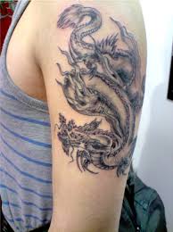 The body of a turtle with. Oriental Dragon Arm Tattoo Arm Tattoo Sites