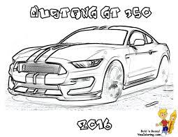 Supercars Gallery Ausmalbilder Autos Ford Mustang Gt