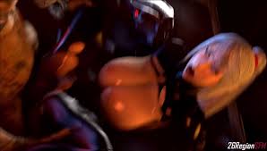 The way Samus Aran turned into a screaming slut