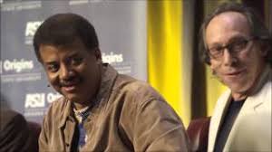 Bill Nye makes fun of Neil deGrasse Tyson's reply to Dawkins, making  Lawrence Krauss glad