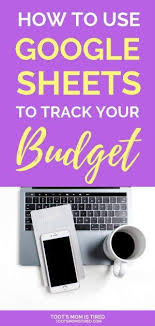 How To Use Google Sheets To Track Your Budget Budgeting Google Sheets Budget Spreadsheet