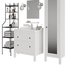 I searched both lowe's and home depot and couldn't find what i wanted for under $300 (for both the sink and vanity). Ikea Hemnes Bathroom 3d Model 29 Obj Max Unknown Free3d