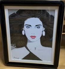 Painting "gift Of Keys" Signed By Artist Roy Fairchild