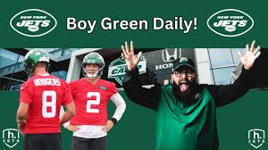 Boy Green Daily: Analyzing Serious Zach Wilson Jets QB Questions - YouTube