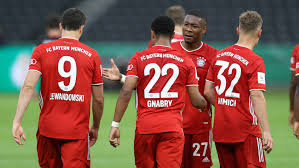 +++ damit verabschieden wir uns aus dem ticker zur. Fc Bayern Gewinnt Den Dfb Pokal Lewandowski Besiegelt 20 Pokalsieg Kicker