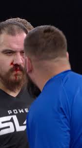 Iron Chin ✅ Dorian returns ready to eat at #PowerSlap12[ Fri March 7