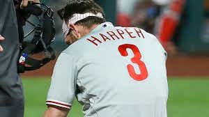 Louis (ap) — phillies star bryce harper was hit in the face by a 96.9 mph fastball wednesday night and left philadelphia's game against st. Grkjgtenjq Rmm