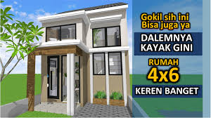 Pembayaran mudah, pengiriman cepat & bisa cicil 0%. Desain Rumah Minimalis 4x6 Meter Desain Rumah Idaman