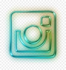 The instagram logo is very young by the standards of logos. Instagram Logo Old Neon Light Blue Green Yellow Freetoe Hd Png Download Vhv