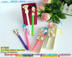 Pen Clay Include Box Mika Souvenir Pernikahan Alat Tulis Souvenir Pernikahan Kartu
