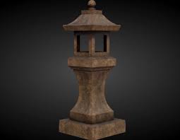 28 basalt stone lantern japanese garden lantern pagoda guide post toro. Artstation TÅrÅ Lantern Japanese Stone Lantern Abdelrahman Ahmed