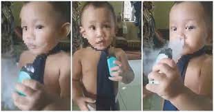 Mag baby kit by smoktech! Video Of Toddler Vaping Goes Viral In M Sia As Govt Contemplates Vape Ban World Of Buzz