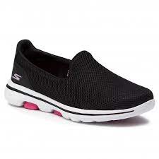 Skechers ladies performance go walk supreme womens sport street shoes 35% off. Halbschuhe Skechers Go Walk 5 15901 Bkhp Black Hot Pink Flache Halbschuhe Damenschuhe Eschuhe De