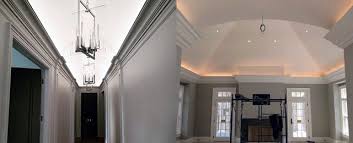 Hanging light fixtures are more adapted for task and ambient lighting. Top 40 Best Crown Molding Lighting Ideas Modern Interior Designs