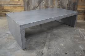 Faux Concrete Coffee Table Made From Maple With Epoxy Texture And Vintage Metallic Finish Edmond Okl Furniture Hand Crafted Furniture Concrete Coffee Table