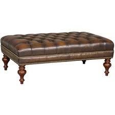 The beautiful cocktail table features a unique retro brown top grain leather table top on a sturdy metal sled base. Leather Ottoman Coffee Table You Ll Love In 2021 Visualhunt