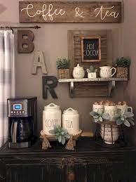 50 Internet S Most Drooled Over Ideas On Cozy Coffee Corners For Crazy Caffeine Lovers Coffee Bar Home Coffee Bars In Kitchen Diy Coffee Bar