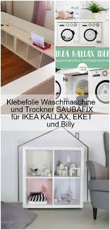 Klebefolie Waschmaschine Und Trockner Saubafix Fur Ikea Kallax Eket Und Billy Billy Eket Trockner Auf Waschmaschine Klebefolie Waschmaschine