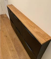 Odyssee buffet led contemporain laque blanc brillant l 170 cm. Was Fur Ein Genialer Hack Eichenbrett Aus Unserem Sortiment Schon Gehobelt Und Geschliffe Idee Deco Entree Couloir Idee Deco Entree Maison Deco Entree Maison