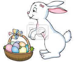 2400 x 3100 155 kb gif. Nettes Osterhasen Madchen Mit Einem Grossen Ostern Korb Fototapete Fototapeten Cartoon Comic Gezeichnet Myloview De