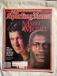 Sporting News May 13, 1996 Jordan & Lemieux Players of Year & Kobe Bryant