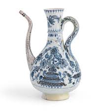 Turkish Kutahya Ewer First Half Of 18th Century 18 Yuzyil Vazolar Antika