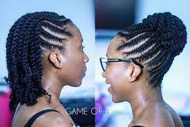 Notitle Benjamin Derly Hairandbeauty Natural Hair Twists Natural Hair Updo Twist Hairstyles