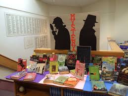 Farmington Ct Libraries Mystery Book Display Book Display Library Displays Mystery Book