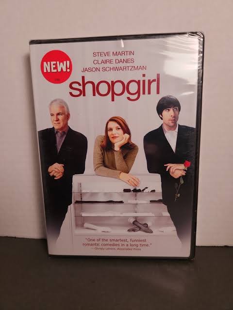 Shopgirl (DVD) Steve Martin Claire Danes Jason Schwartzman Brand New Sealed